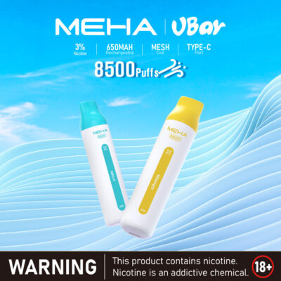 🚀 MEHA 8500Puffs 拋棄式電子煙：怪獸級續航・極致真實口感還原